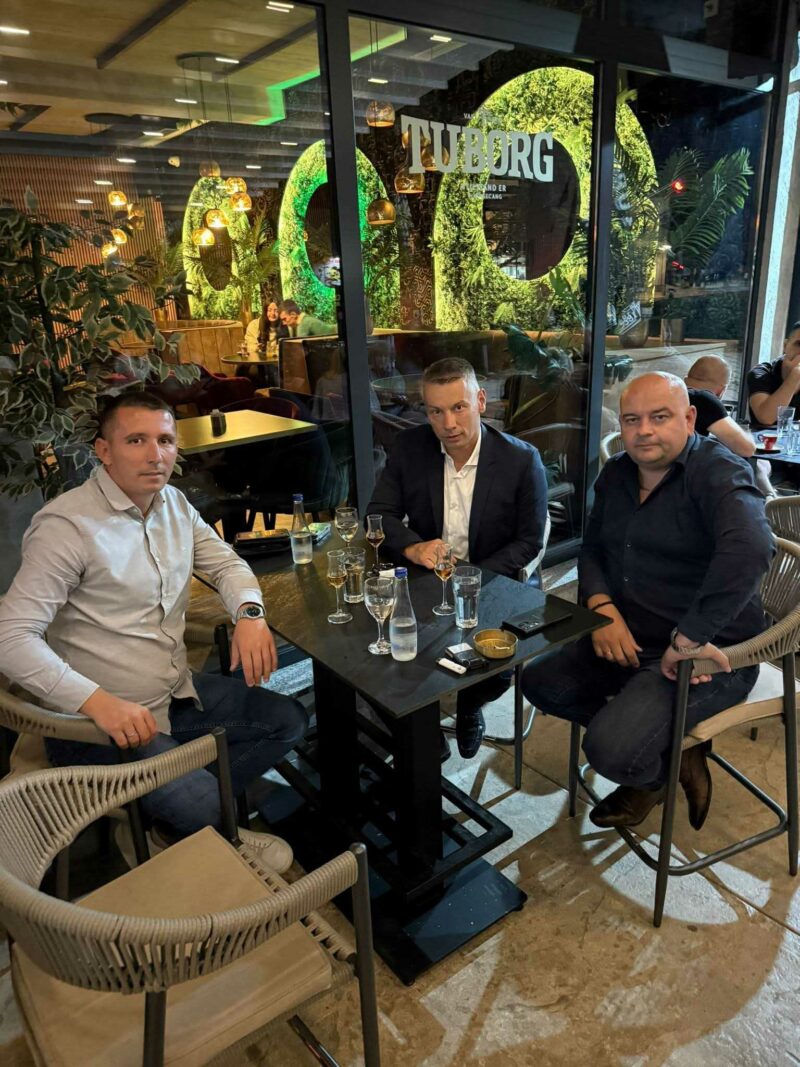 Nenad Nešić, Siniša Mandić i Srđan Vujović