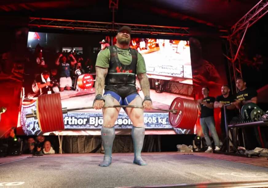 (VIDEO) OBORIO SVJETSKI REKORD Planina iz "Game of Thrones" podigao nevjerovatnih 505 kilograma