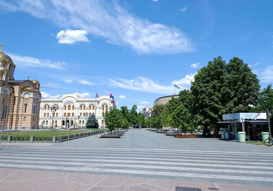 Puste ulice Banjaluke