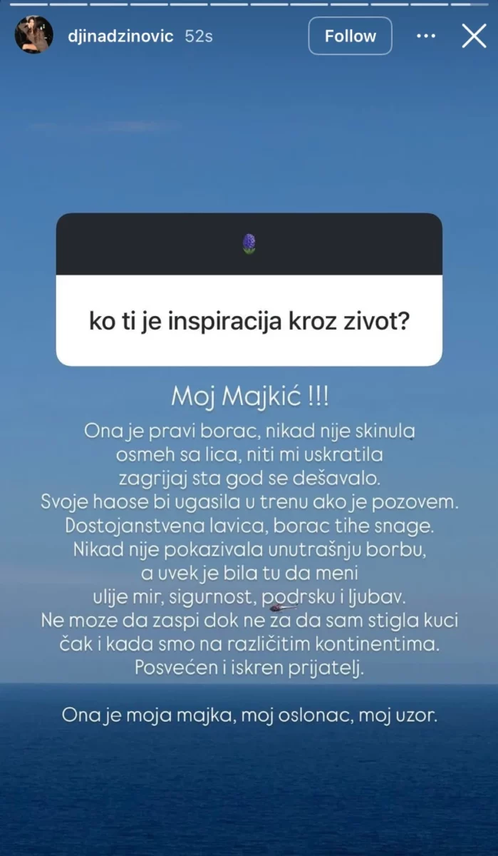 Poruka Đine Džinovića