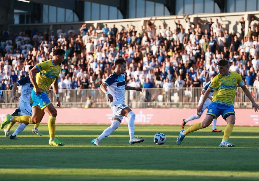 detalj iz revanš meča Koper - Željezničar