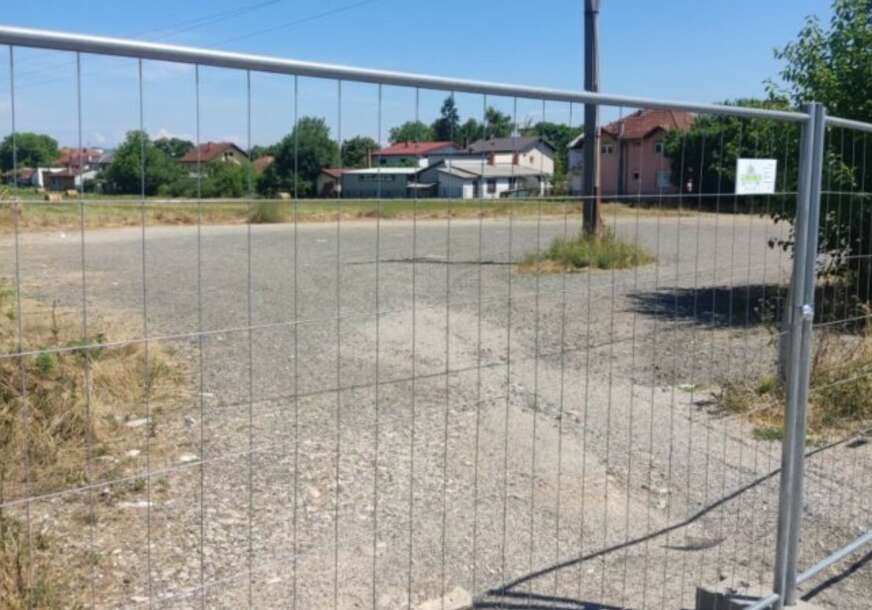 Mjesto gdje će biti izgrađen Lidl