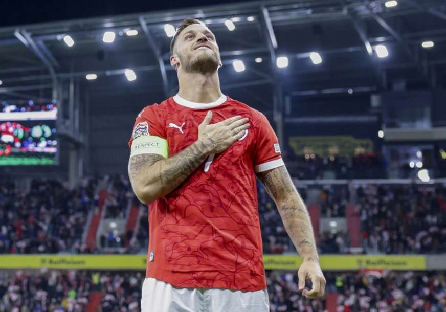 Marko Arnautović u dresu Austrije