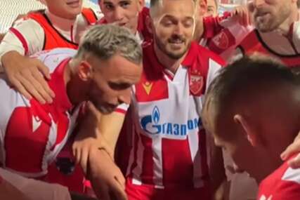 (FOTO) ČEKAO JE NA OVO CIJELI ŽIVOT Marko Arnautović debitovao za Zvezdu, pa "zagrmio" ispod sjeverne tribine Marakane