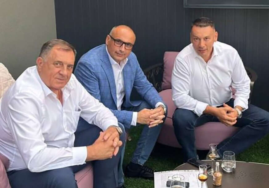 Milorad Dodik, Darko Banjac i Nenad Nešić