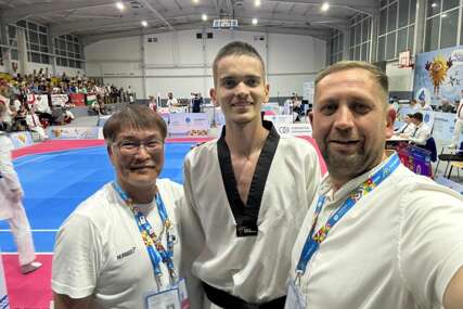 Nova medalja za BiH: Tekvondoista Nino Šeremet osvojio bronzu na EYOF