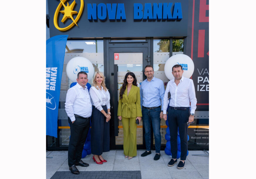 (FOTO) Nastavili širenje mreže: Nova poslovnica Nove banke u Sarajevu