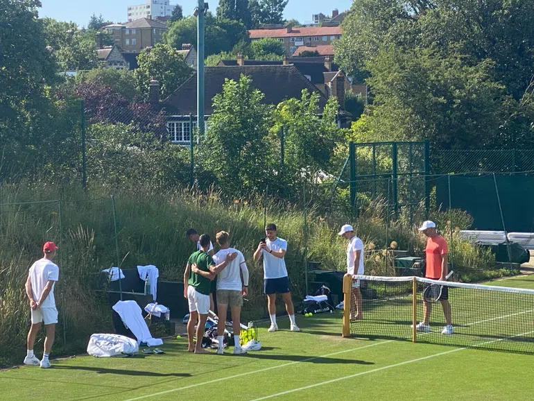 Novak Đoković, trening