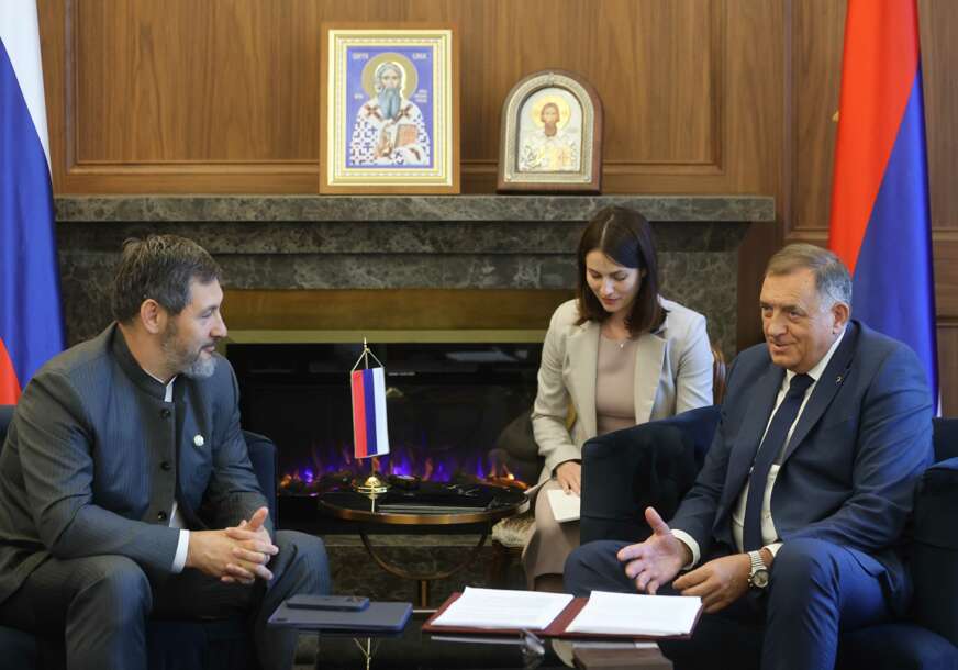 (FOTO) Dodik zadovoljan sastankom: Prilika da se naprave dogovori da se pospješi saradnja sa Tatarstanom