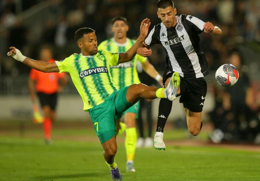 detalj sa utakmice Partizan - AEK