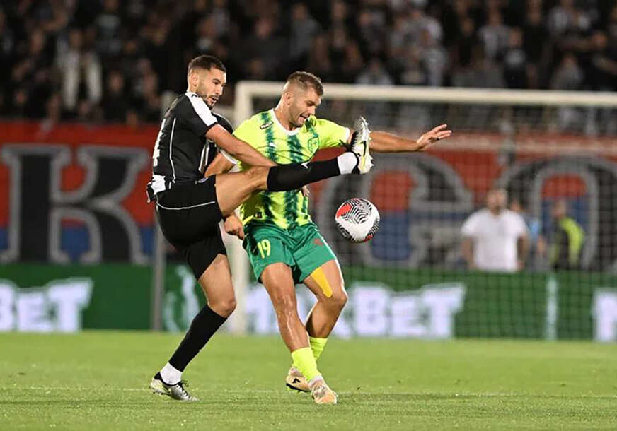detalj sa utakmice Partizan - AEK