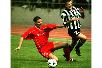 utakmica Santa Koloma - Partizan, igrana 2001.