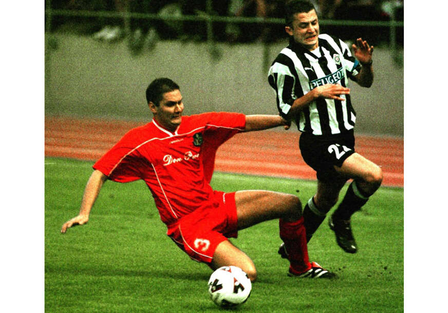 utakmica Santa Koloma - Partizan, igrana 2001.