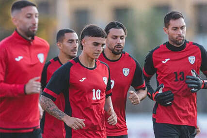 trening fudbalera Santa Kolome