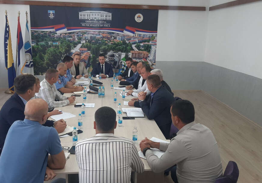 Sastanak zbog nesreće na putu Sarajevo - Foča