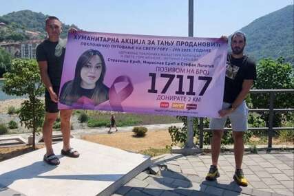 HUMANOST NA DJELU Paljani krenuli biciklom do Hilandara kako bi prikupili pomoć za liječenje mlade majke