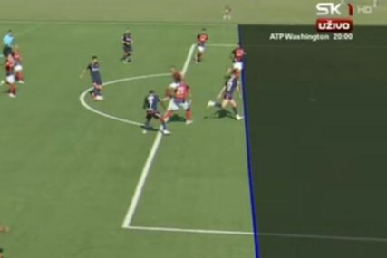 (FOTO) "JAKO SPECIFIČNA SITUACIJA" Oglasio se VARCheck zbog Zvezdinog gola