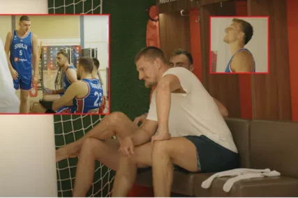 (VIDEO, FOTO) PRVI SNIMCI JOKIĆA IZ KAMPA ORLOVA Svi su već bili u opremi, a onda je ušao najbolji košarkaš planete