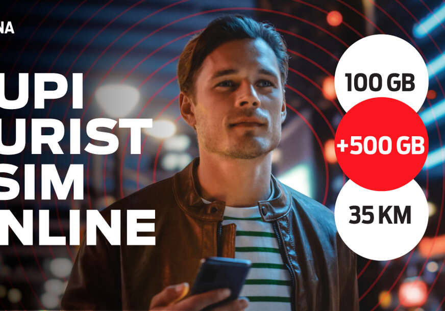 Planiraš putovanje ili odmor u Bosni i Hercegovini? Ostani povezan uz m:tel turist eSIM!