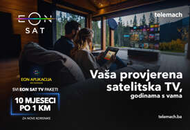 Svi EON SAT TV paketi - 10 mjeseci po 1 KM: Iskoristite ponudu do kraja avgusta i uštedite više od 285 KM!