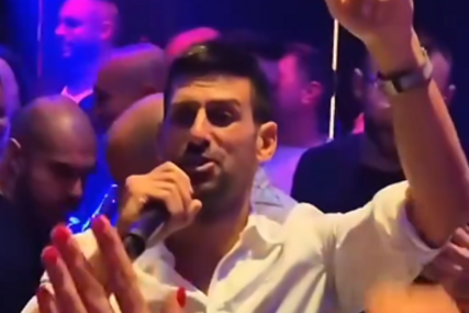 (VIDEO) "A u međuvremenu" Đoković izašao u klub, uhvatio se mikrofona, pa sve BACIO U TRANS