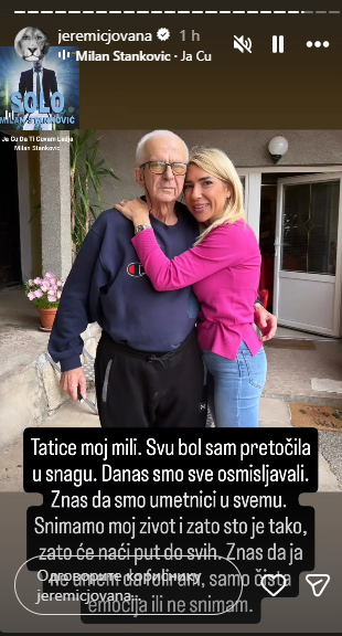 jovana jeremić sa ocem