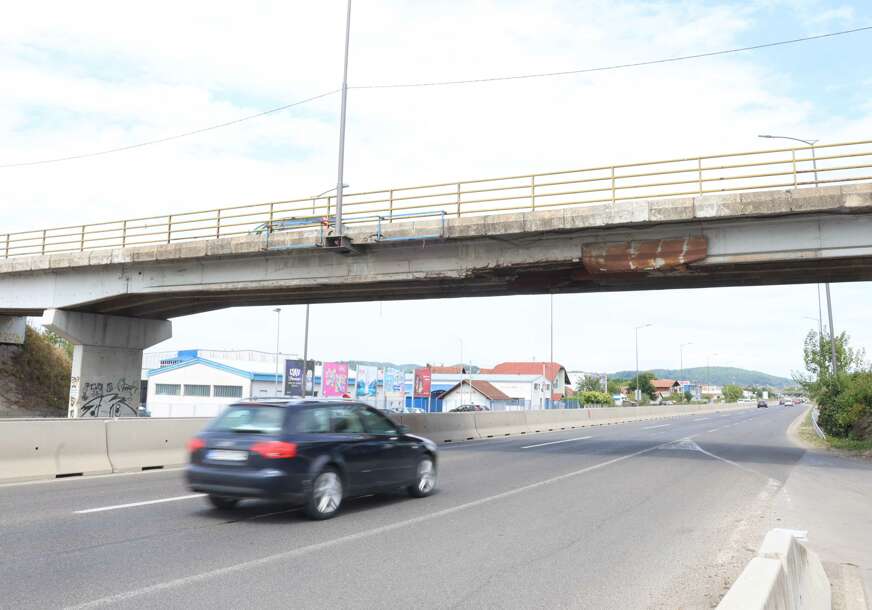 oštećen nadvožnjak Banjaluka-Klašnice