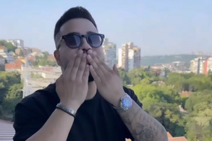 (FOTO) "VOLIM TE" Nikola Stanišić iz Makedonije zapjevao hit "Beograd" i uputio emotivnu poruku Ceci