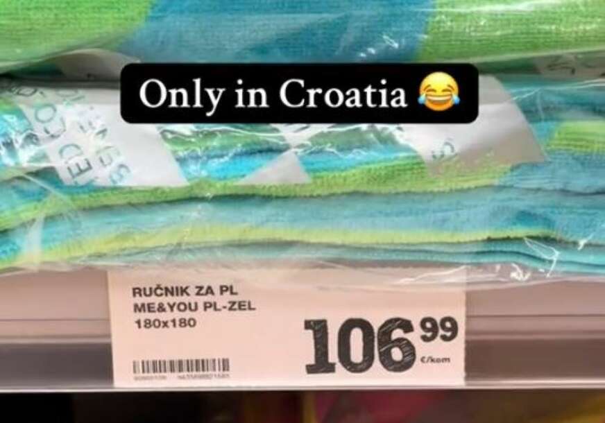Peškir za plažu od 106 evra 