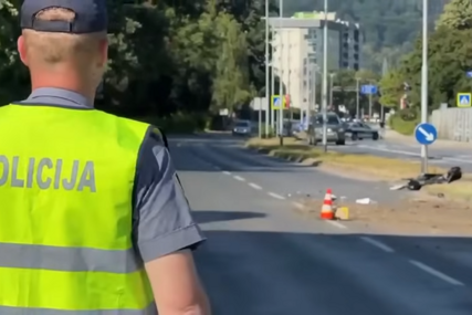 Policija na mjestu nesreće
