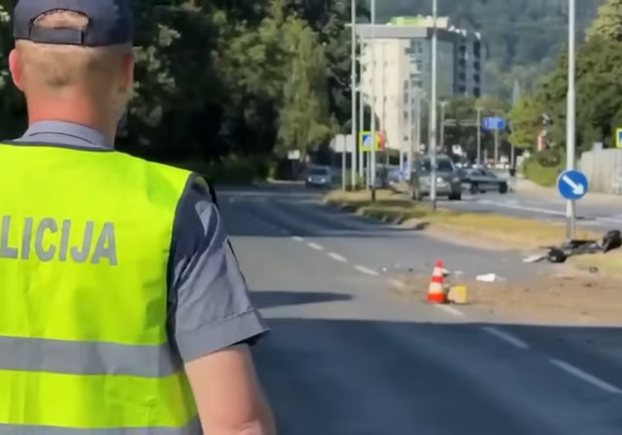 Policija na mjestu nesreće