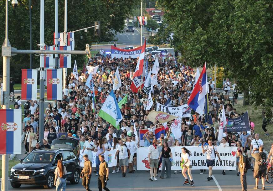 Protest u Beogradu