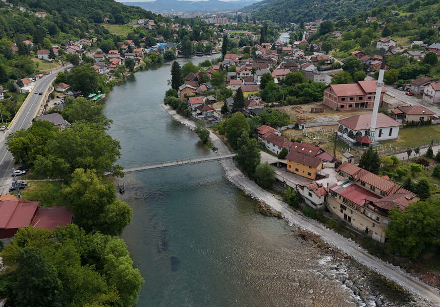 šeher / srpske toplice radovi na novom šetalištu uz rijeku vrbas 
