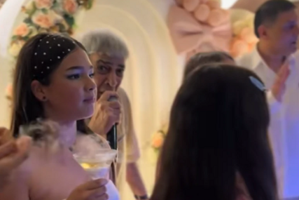 (VIDEO) GALA SLAVLJE Ljuba Aličić proslavio rođendan unuke, na veselju bio i sin za kojeg se priča da nije u dobrim odnosima sa pjevačem