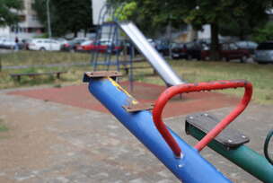 visoka trava Borik, dječije igralište