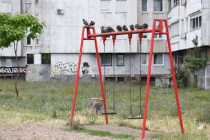 visoka trava Borik, dječije igralište