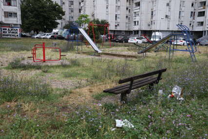 visoka trava Borik, dječije igralište