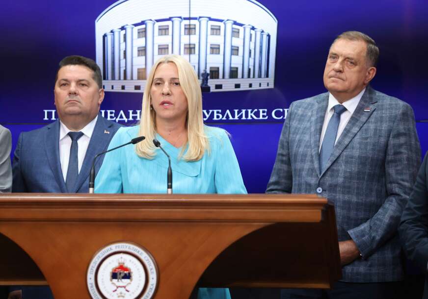 (FOTO) "Neće nas uhvatiti ni nespremne ni nervozne" Nenad Stevandić i Željka Cvijanović o pravosnažnoj presudi Dodiku