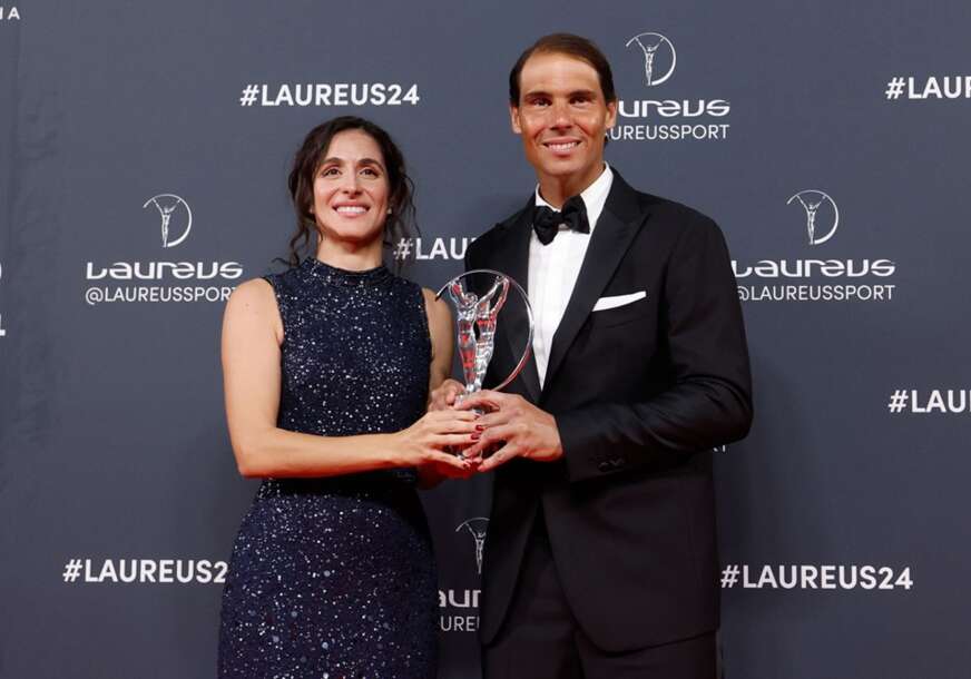 Rafael Nadal i žena
