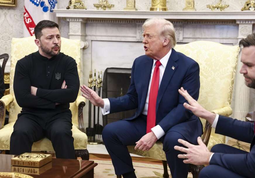 Donald Tramp i Volodimir Zelenski 