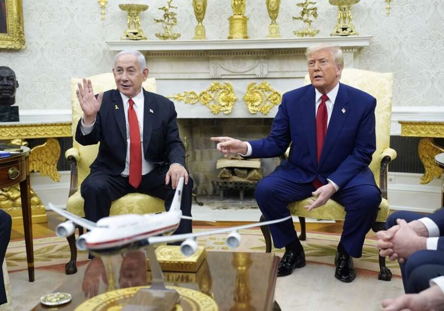 Donald Tramp i Benjamin Netanjahu