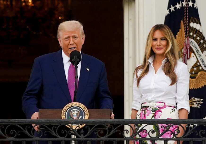 melanija tramp donald tramp