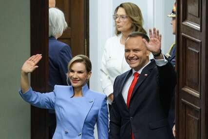 Karol Navrocki sa suprugom