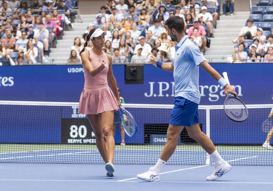 Novak Đoković i Olga Danilović 