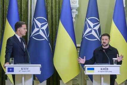 Mark Rute i Volodimir Zelenski 