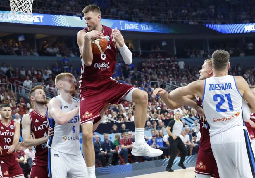 Porzingis spriječio iznenađenje: Letonci teškom mukom dobili Estoniju
