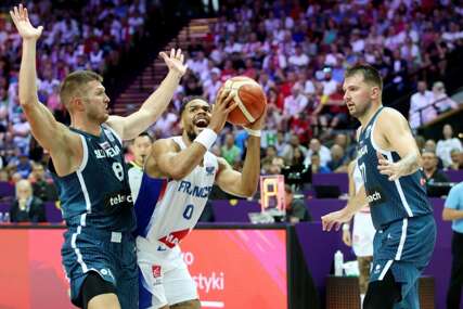 Jedan Dončić je malo: Francuska dobila Sloveniju, susret imao turbulentan kraj