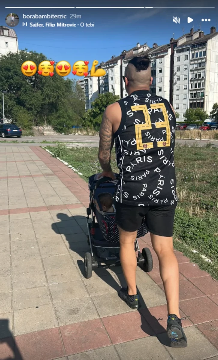 Borisav Terzić Terza sa kćerkom