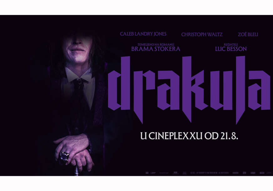 (VIDEO, FOTO) "Drakula: Vječna ljubav": Novi filmski hit na repertoaru Cineplexx Palas