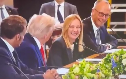 Đorđa Meloni, Donald Tramp